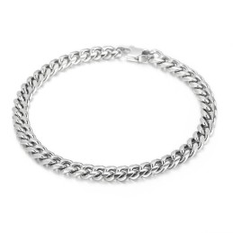 Colar Com Pulseira Cubana Masculina De Titânio Fashion Atmosphere
