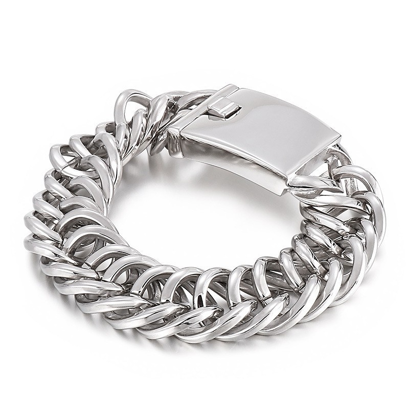 Pulseira De Titânio Masculina Simples E Estilosa Pulseira De Titânio Masculina Simples E Estilosa