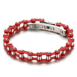 Pulseira De Titânio Para Ciclismo Masculina, Multicolorida E Estilosa