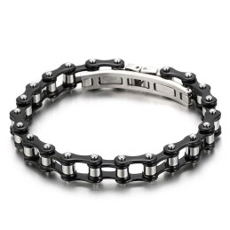 Pulseira De Titânio Para Ciclismo Masculina, Estilosa E Multicolorida