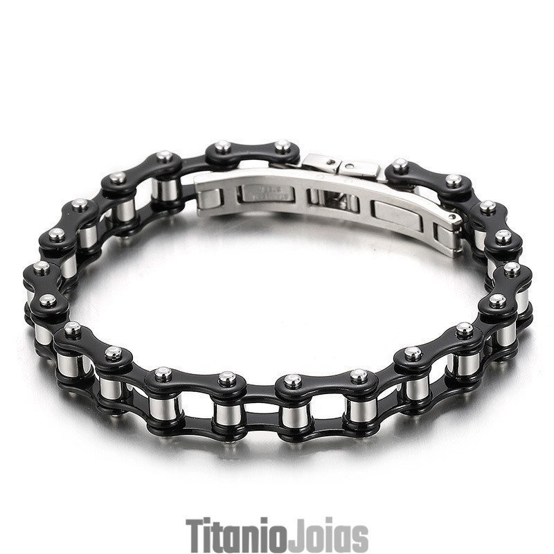 Pulseira De Titânio Para Ciclismo Masculina, Estilosa E Multicolorida Pulseira De Titânio Para Ciclismo Masculina, Estilosa E Multicolorida