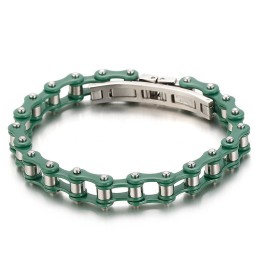 Pulseira De Titânio Para Ciclismo Masculina, Multicolorida E Estilosa