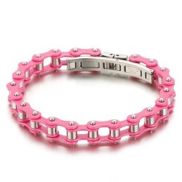 Pulseira De Titânio Para Ciclismo Masculina, Multicolorida E Estilosa