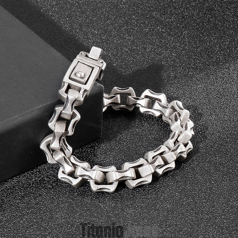 Pulseiras De Titânio Masculinas Retrô Populares Com Acessórios Pulseiras De Titânio Masculinas Retrô Populares Com Acessórios