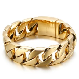 Pulseira De Titânio Masculina Da Moda