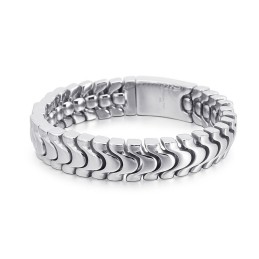 Pulseira De Titânio Masculina Keel