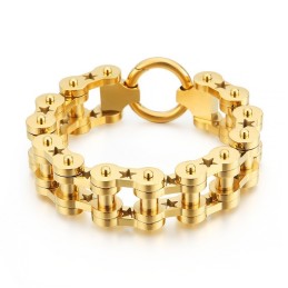 Pulseira Masculina De Titânio Com Estrela À Venda
