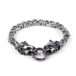 Pulseiras Masculinas De Corrente Imperial Com Leão Transfronteiriças