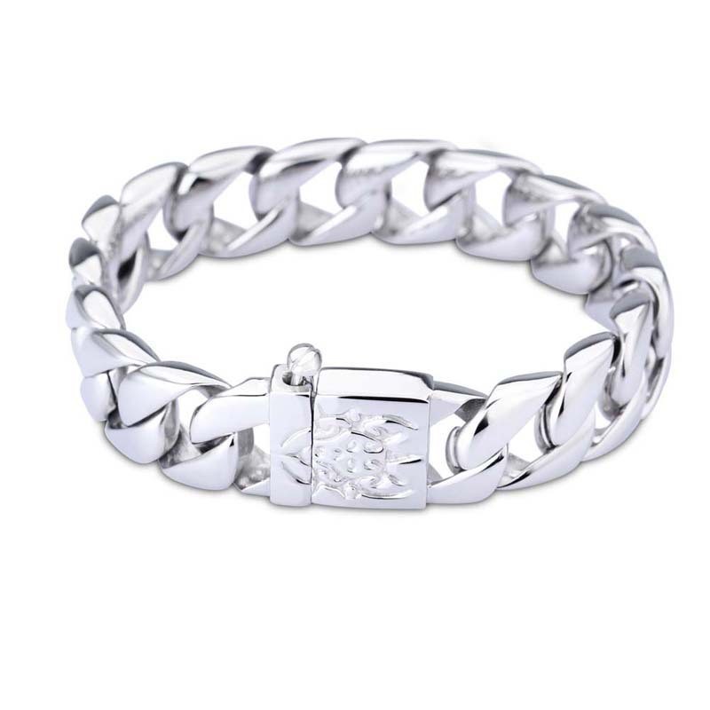 Pulseira De Titânio Da Moda Para Homens