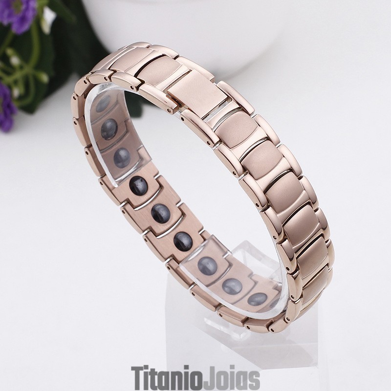 Pulseira De Titânio Magnética Galvanizada Da Moda Para Homens Pulseira De Titânio Magnética Galvanizada Da Moda Para Homens