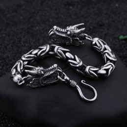 Pulseira De Titânio Cool Chic Tap Hook Para Homens