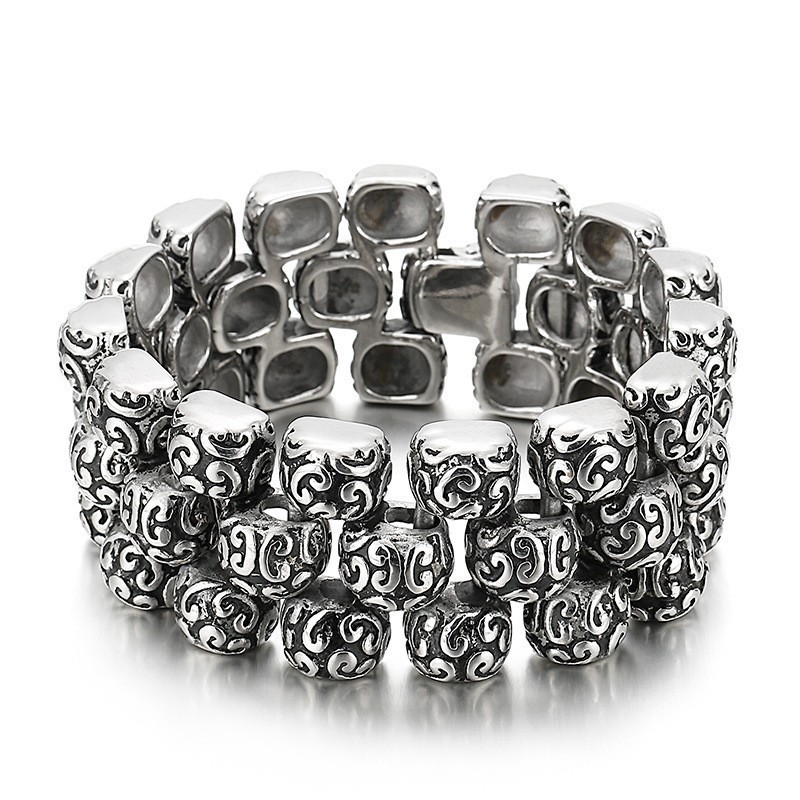 Pulseira De Titânio Masculina Coarse Cool Pulseira De Titânio Masculina Coarse Cool