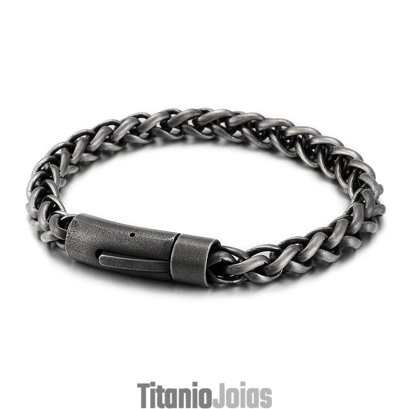Pulseira De Titânio Masculina