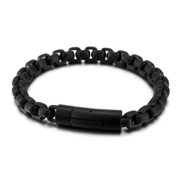 Nova Moda Estilo Retrô Biker Masculino Pulseira De Titânio Corrente Biker Pulseira De Corrente