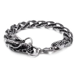 Pulseira De Titânio Estilosa E Estilosa Para Homens