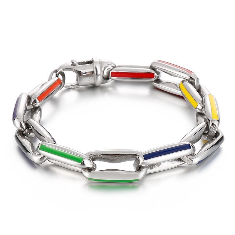 Pulseiras Deslumbrantes De Hip-Hop Com Emendas Cubanas Pulseiras Deslumbrantes De Hip-Hop Com Emendas Cubanas