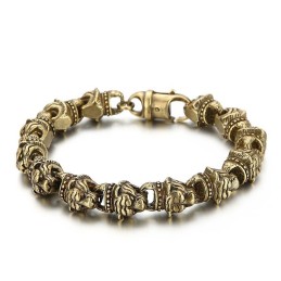 Pulseira Masculina Cool Rock Titanium