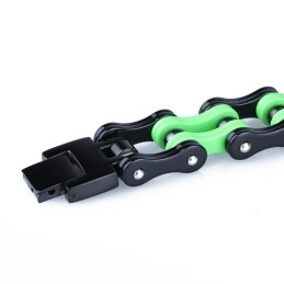 Pulseira De Ciclismo Masculina De Titânio Galvanizado Estilo Rock Hip-Hop