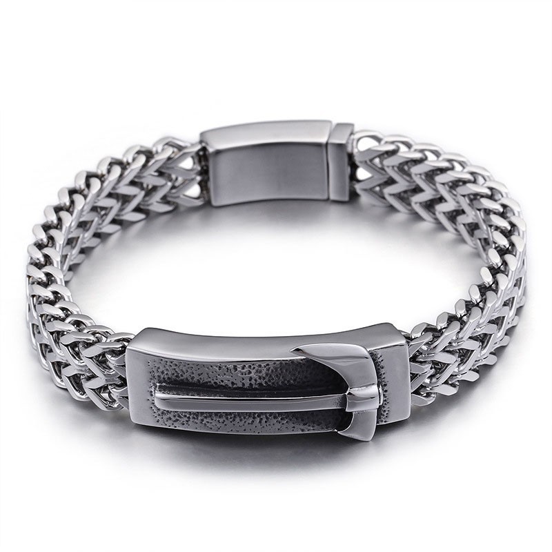 Pulseira Masculina Shake The Same Axe Bent Titanium Pulseira Masculina Shake The Same Axe Bent Titanium
