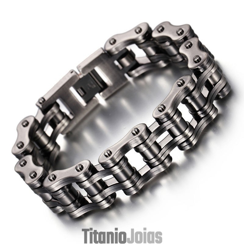Pulseira De Bicicleta Masculina Street Titanium Pulseira De Bicicleta Masculina Street Titanium
