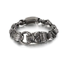 Pulseira Masculina De Titânio Da Moda