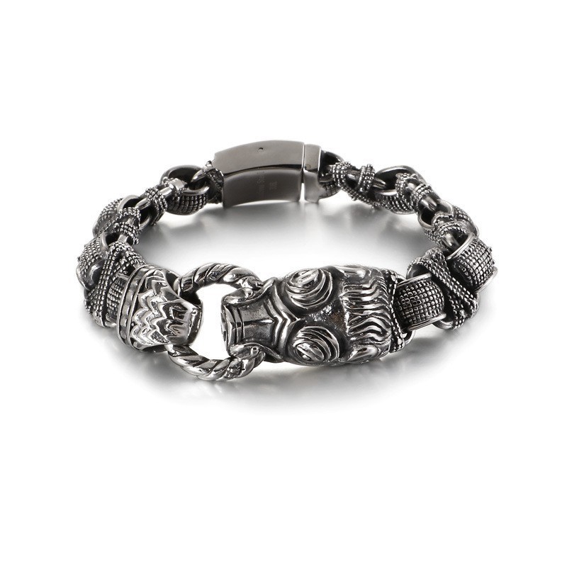 Pulseira Masculina De Titânio Da Moda Pulseira Masculina De Titânio Da Moda