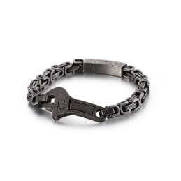 Pulseira Masculina De Titânio Cool Wrench Back To The Curved Plate
