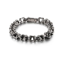 Pulseira Quadrada Irregular De Titânio Para Homens