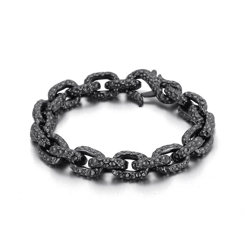 Pulseira De Titânio De Bolinhas Da Moda Para Homens Pulseira De Titânio De Bolinhas Da Moda Para Homens