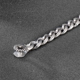 Pulseira De Titânio Com Fivela De Caracol Estilo Chique Popular Para Homens