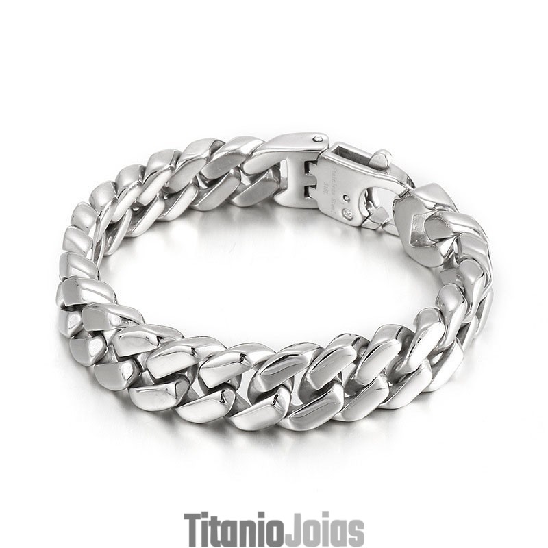 Pulseira De Titânio Masculina De Hip Hop Pulseira De Titânio Masculina De Hip Hop