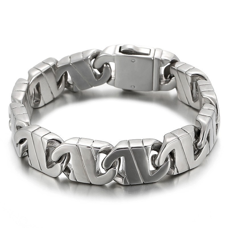 Pulseiras Masculinas De Titânio Da Moda Chique Para Presentes Pulseiras Masculinas De Titânio Da Moda Chique Para Presentes