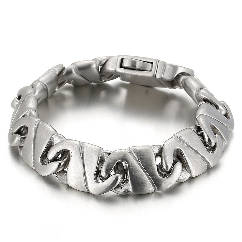 Pulseiras Masculinas De Titânio Da Moda Chique Para Presentes