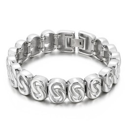 Pulseira De Fundição De Titânio Hip Hop