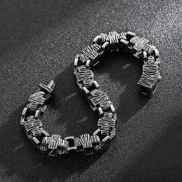 Pulseiras Masculinas Cruzadas