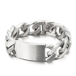 Pulseiras De Titânio Masculinas Pulseiras De Rock Chiques Acessórios