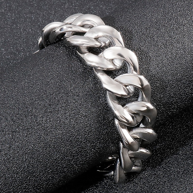 Pulseiras De Titânio Brilhantes Da Moda Para Homens Pulseiras De Titânio Brilhantes Da Moda Para Homens