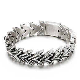 Pulseira De Titânio Chique E Exagerada Para Homens
