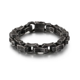 Pulseira De Titânio Masculina New Chic