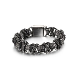 Pulseira Cool Cross Pulseira Masculina Chic De Titânio
