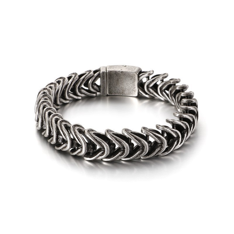 Pulseira Masculina Cool Pulseira Chic De Titânio Pulseira Masculina Cool Pulseira Chic De Titânio