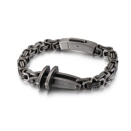 Novas Pulseiras Masculinas De Titânio Pulseiras Clássicas Cruzadas