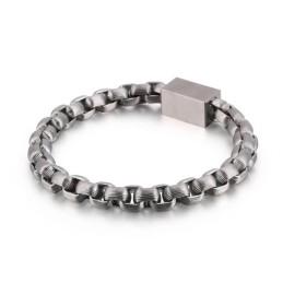 Pulseira De Corrente De Titânio Masculina À Venda