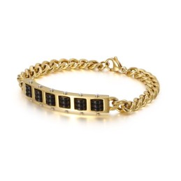 Pulseira De Ábaco De Titânio Para Homens E Mulheres