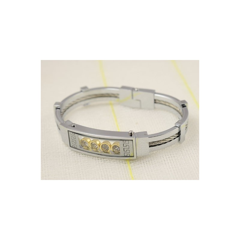 Pulseiras Masculinas De Titânio E Diamante Pulseiras Masculinas De Titânio E Diamante