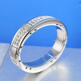 Pulseiras Masculinas De Titânio E Diamante