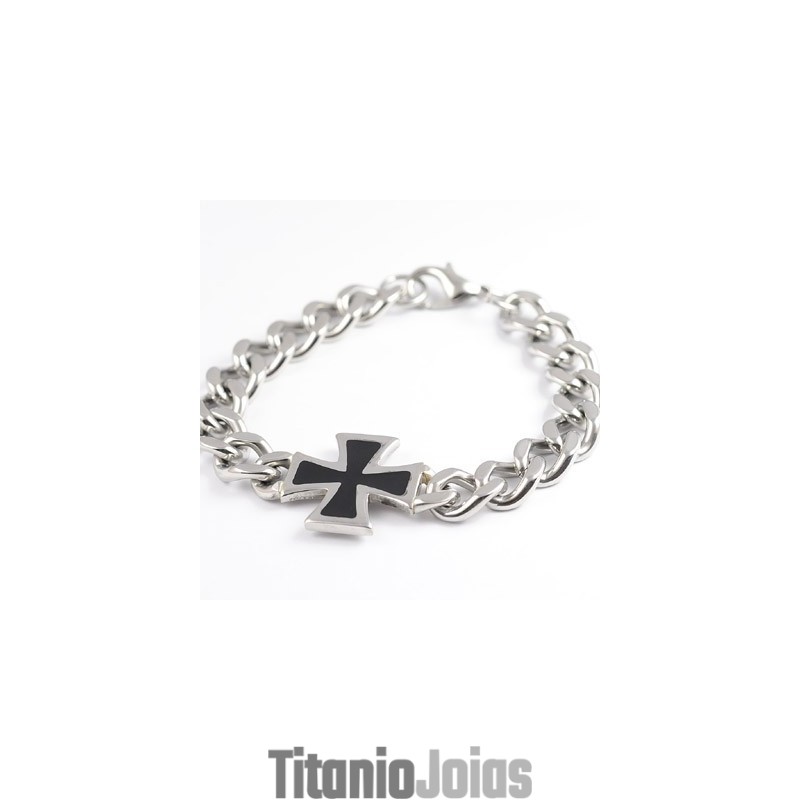 Pulseiras Masculinas De Titânio Com Cruz Pulseiras Masculinas De Titânio Com Cruz