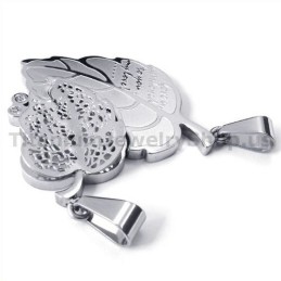 Pingentes Love You Titanium Lovers Com Correntes Sem Diamantes