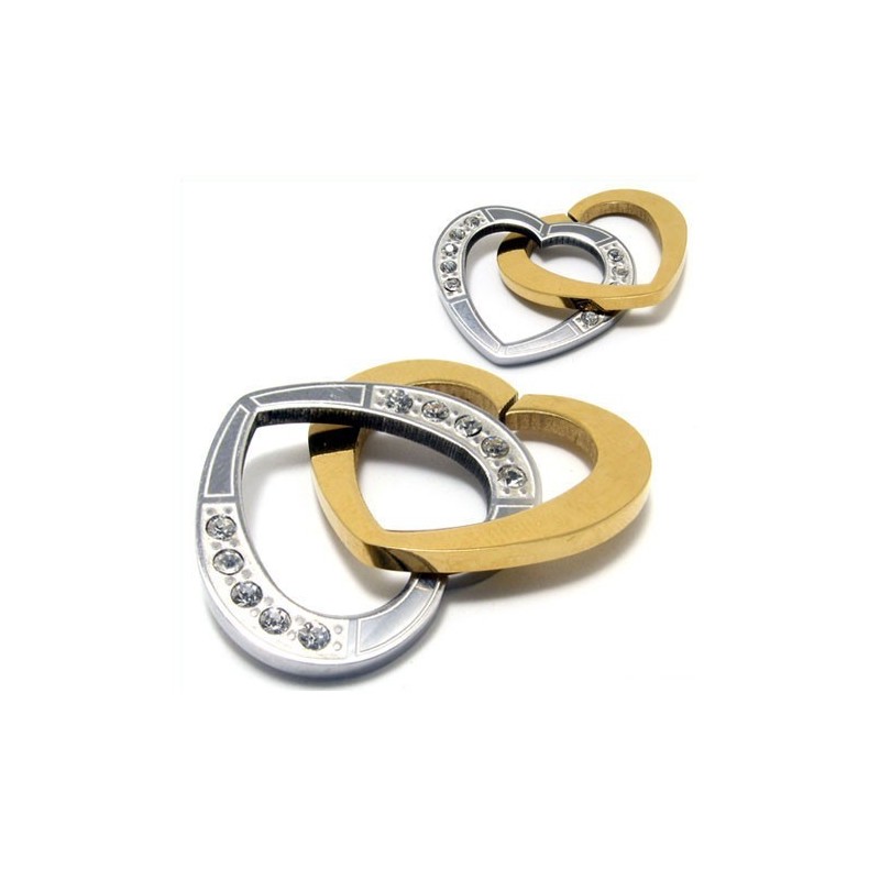 Colar Com Pingente De Diamante De Titânio Em Formato De Coração