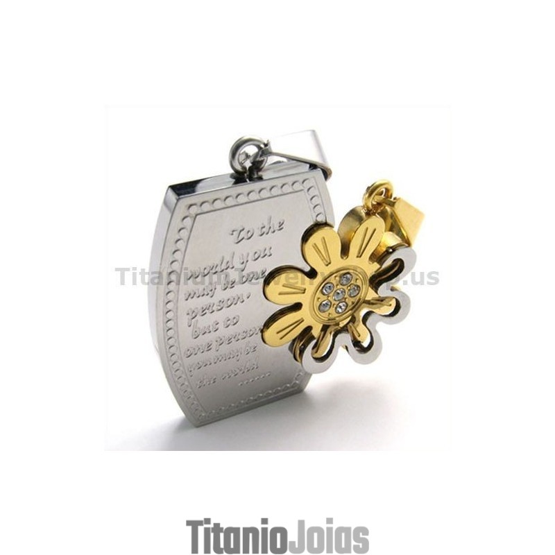 Pingentes Gloden Titanium Lovers - Correntes Grátis Pingentes Gloden Titanium Lovers - Correntes Grátis